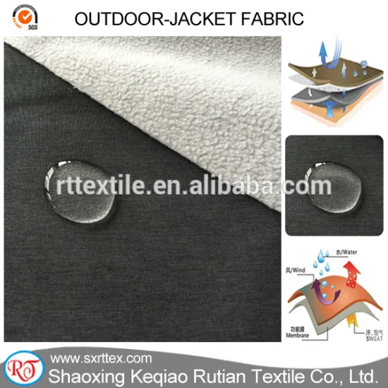 Outdoor softshell TPU bonded fabric