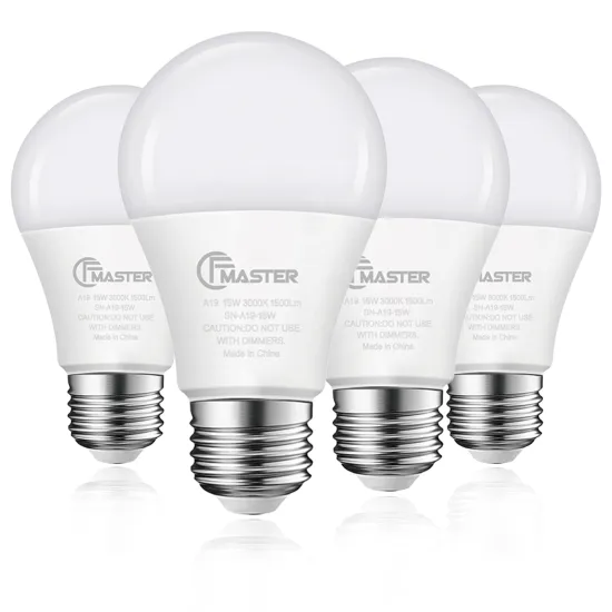 LED E27 Indoor Lighting Bulbs - A19 Light LED Lamps