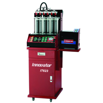 CE Certified Top and Side Feed Automatic Fuel Injector Cleaning Machine IT623