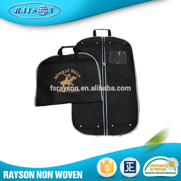 Wholesale Cheap Foldable Extensions Non Woven Cloth Fabric Wedding Dress Garment Bag
