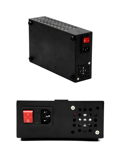 Side 20-port charger display 200W