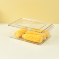 Clear Plastic Storage Bin With Built-In Handle