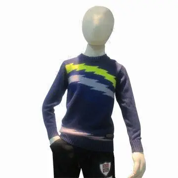 Boys' sweater, 100% cotton