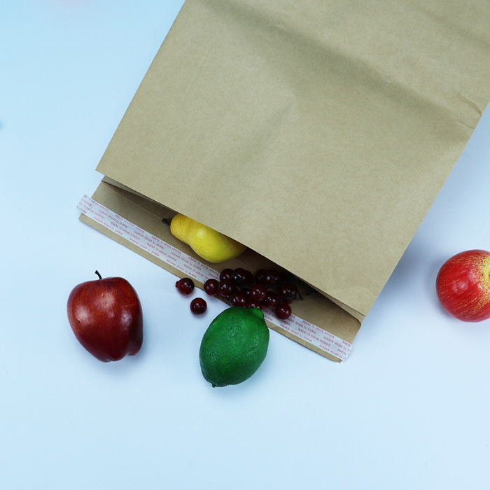 Gusseted Kraft Paper အထည်ချုပ်အိတ်များ