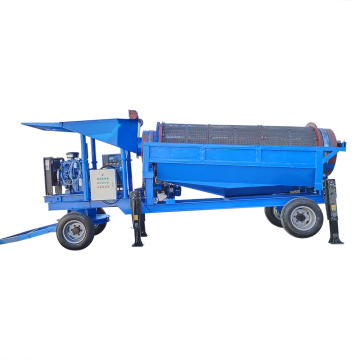 Alluvial Gold Sand Stone Separating Machine Trommel Screen