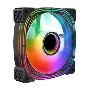 120mm ARGB Mute Computer Case Fan with Heat Sink for Gaming PC Cooling