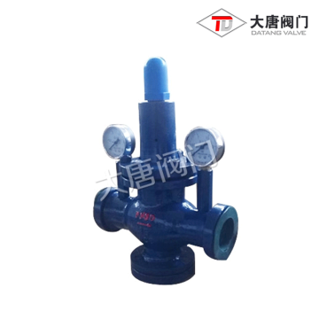 Threaded Pressure Relief Valve with Gauge