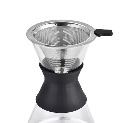 Pour Over Coffee Maker with Borosilicate Glass 600ML