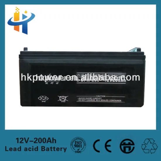 Deep cycle 12v 200ah sla ups battery owner