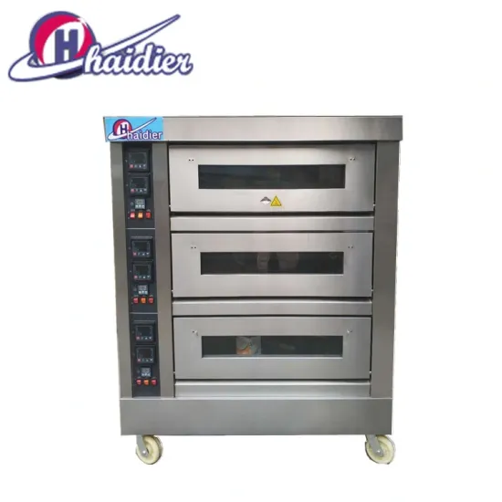 3 Deck 6 Trays Electric Baking Oven Machine in Commercial Catering Equipment