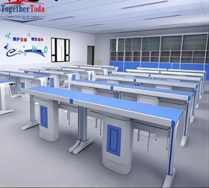 Laboratory junior high school experimental table