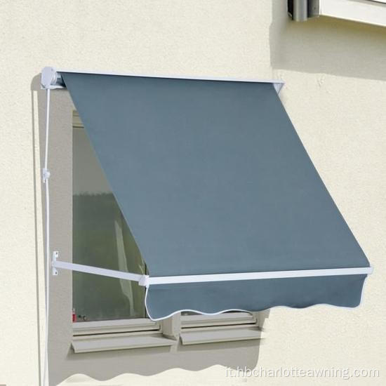 Conservare la tenda per finestra a scomparsa manuale in alluminio