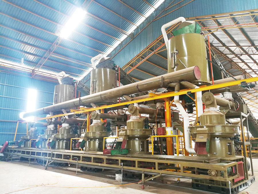 Rice Husk Pellet Production Line