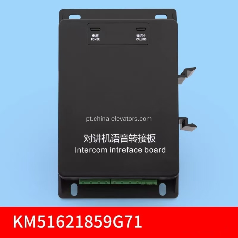 Placa de interface de voz KM51621859G71 KCE para elevadores KONE