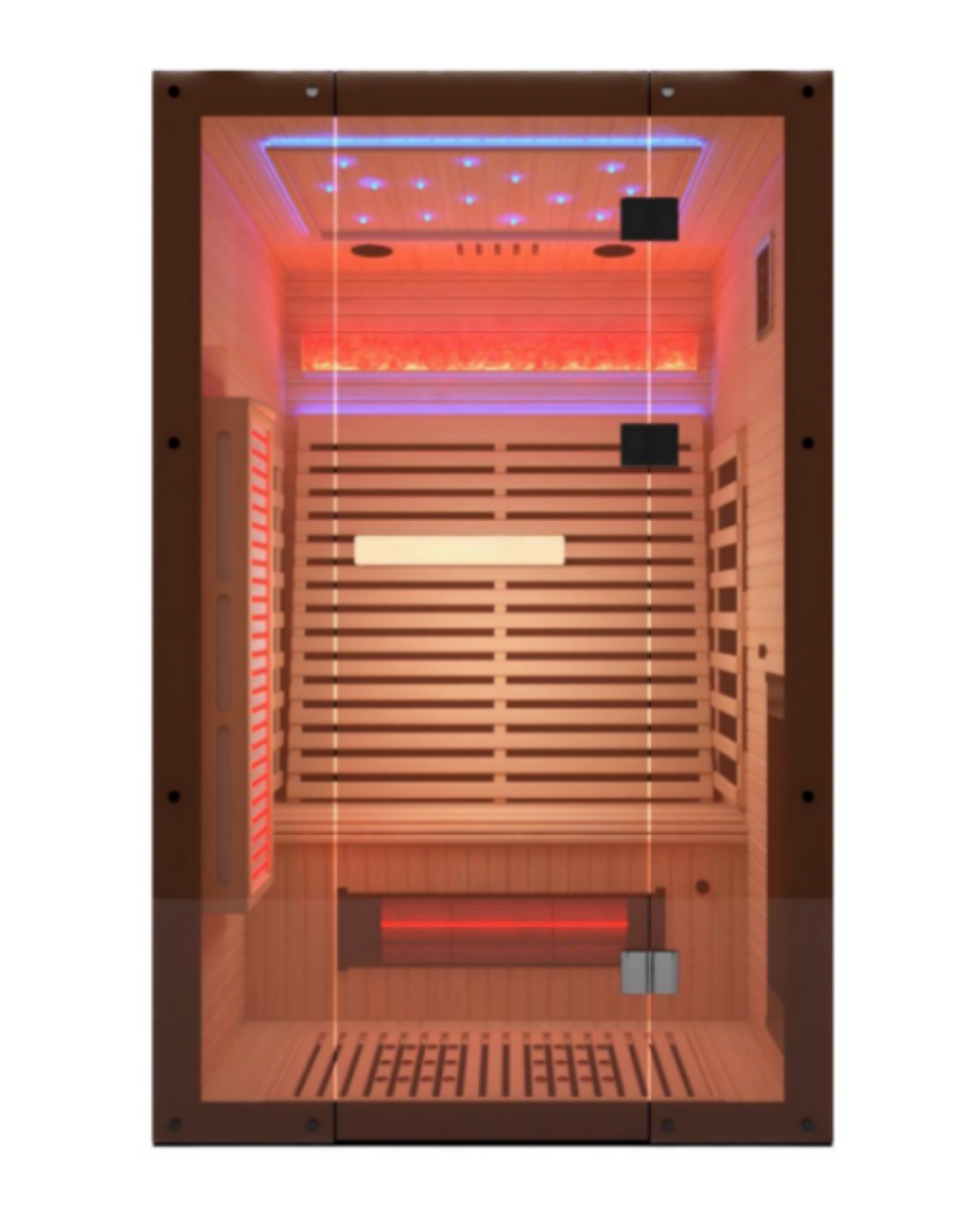 Infrared Home Sauna Room 2 Person Infrared Sauna
