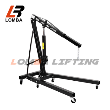 Folding Hydraulic Engine Hoist - Cherry Picker Shop Crane
