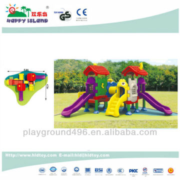 Outdoor big play playground equipment for kids