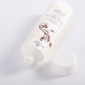 Crema di crema per le mani della bottiglia di shampoo PE di plastica tubo