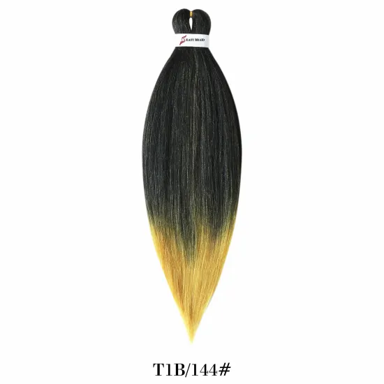 EZ Braids For African Women EZ Braiding Hair Extensions Low Temperature Fiber Synthetic Crochet Hair 26 Inches 90g per piece
