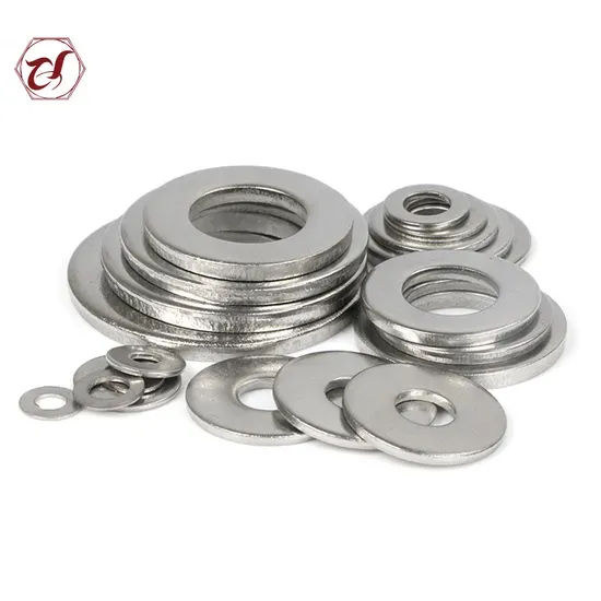Stainless Steel Flat Washers - SS304 SS316 Metal Fasteners