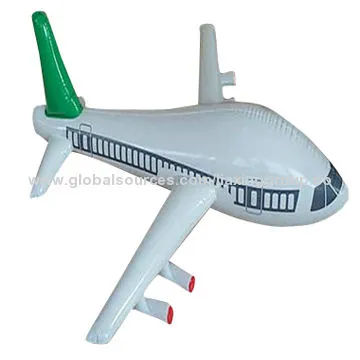 PVC Airplane Inflatable Toy, OEM Orders are Welcome