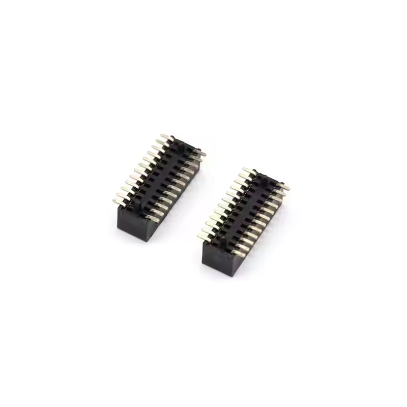 0.8mm Pitch Female Header Dual Row SMT H3.1mm 21P-250P (3)