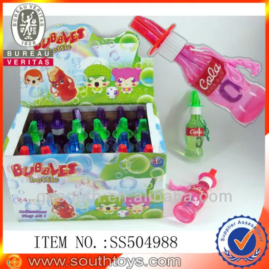 bubble toys bottle whistle game