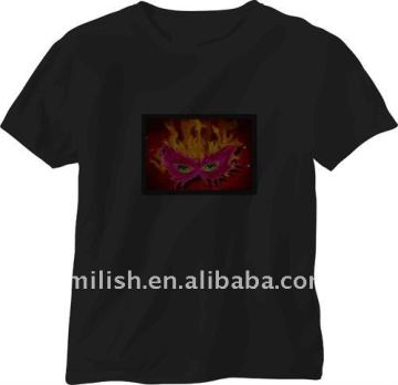 LED panel T Shirt/Led flashing t shirts TS-0077