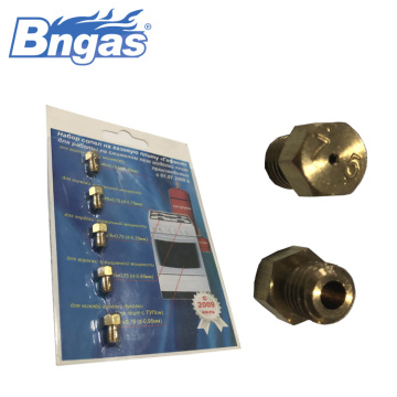 Stainless steel nozzle tembaga, Pilot gas nozzle