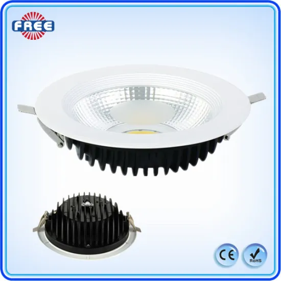 New design 10W aluminum round cob led downlight housing