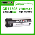 3V CR17505 Batterie au lithium non recordable