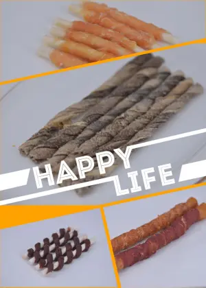 High Nutrition Meat Rawhide Stick Dog Snacks