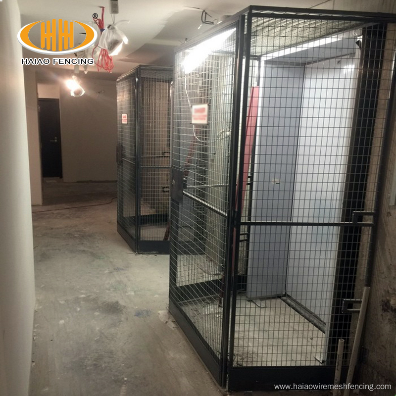 welded wire mesh elevator shaft safety gate