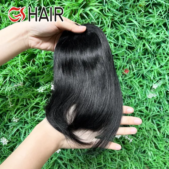 Clip-In Wispy Bangs Hair Extension with Temples for Women
