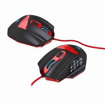 Key gaming mouse with Marco recording function