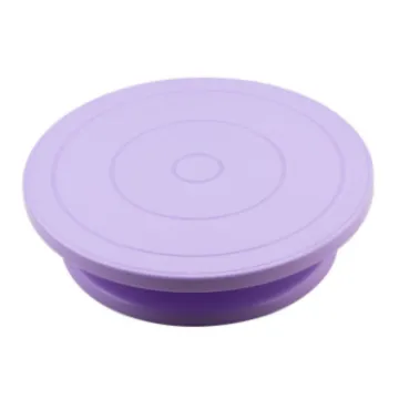 Cake Plastic Turntable for Decorating Stand