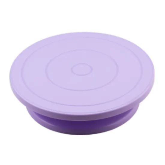 Cake Plastic Turntable for Decorating Stand
