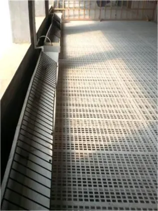 Chicken and duck house slatted floor