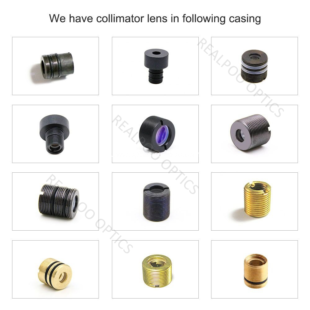 ლაზერული კოლიმატორის ობიექტივი laser collimator lens