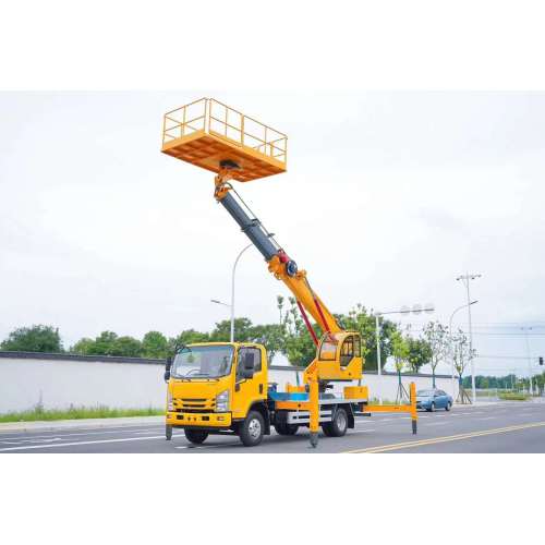 Isuzu KV100 16M Телескопический лифт бум