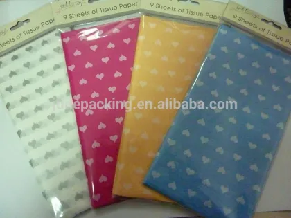 Tissue paper jumbo roll printed tissue paper custom printed tissue paper
