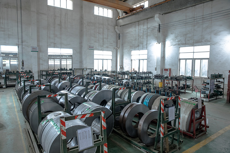 Raw material storage