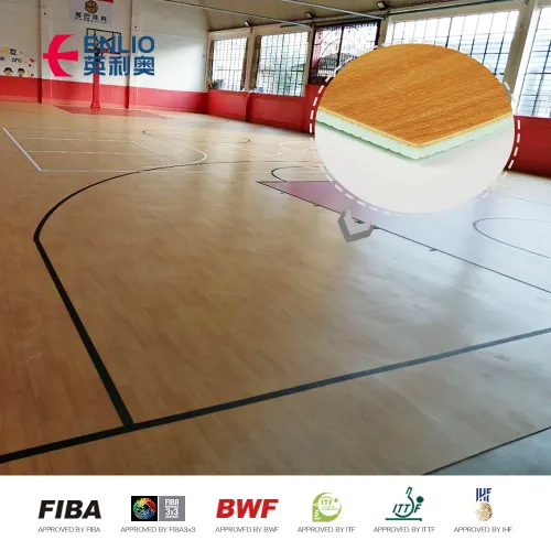 Indoor Water proof Vinyl Basketball Court Flooring High Quality Indoor