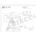 CR1225 CR1216 CR1220 Металлическая аккумулятор/монтаж поверхности фиксации (SMT/SMD)