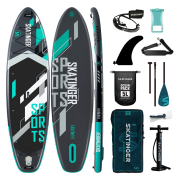 2025 New Style Inflatable Stand Up Paddle Board - 11.6 Feet All-Round Paddleboard for Surfing and Yoga (Drop Ship)