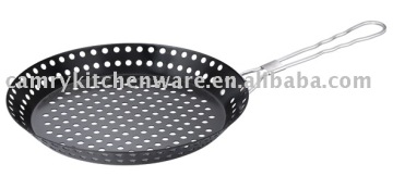 12" NON-STICK BBQ SHAKER PAN