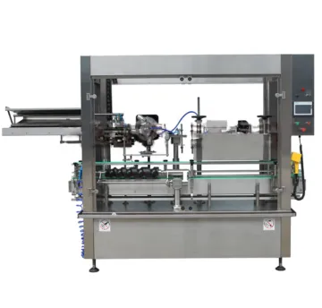 Poly-Laminate Aluminium Foil Plastic Capsule Placing & Shrinking Machine for Wine and Champagne Bottles