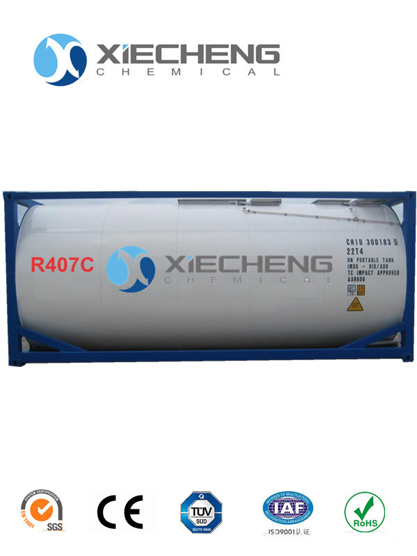 Mixed Refrigerant R407c for ISO TANK