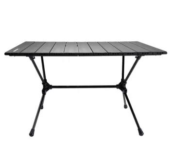 2021 New Portable Outdoor Folding Camping Leisure Egg Shaped Aluminum Table