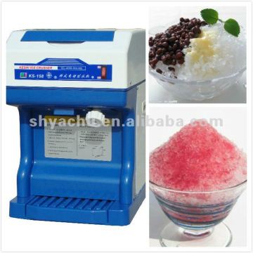 2014 KS-168 hot sale commercial electric ice shaver with recipe
